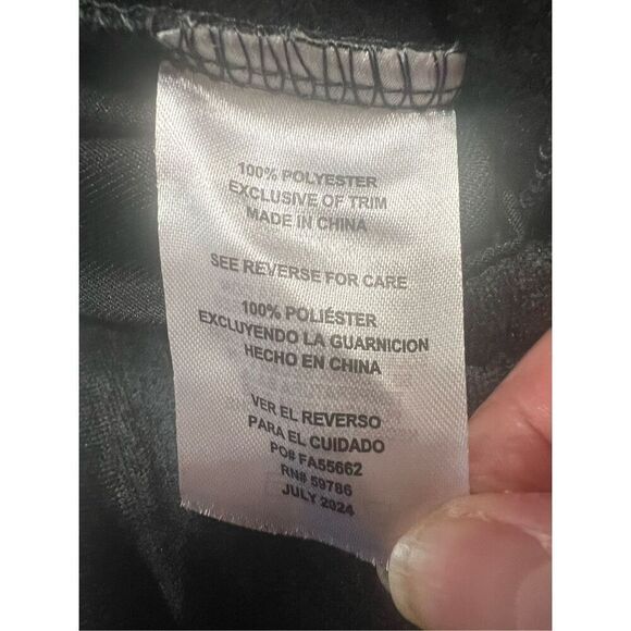 Leg3nd Men’s Tapered Leg fleece Sweatpants Black Sz L NWT - Picture 4 of 8